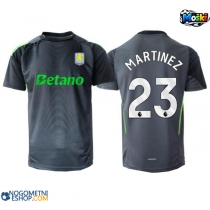 Moški Nogometni dresi Aston Villa Emiliano Martinez #23 Vratar Domači 2025-26 Kratek Rokav